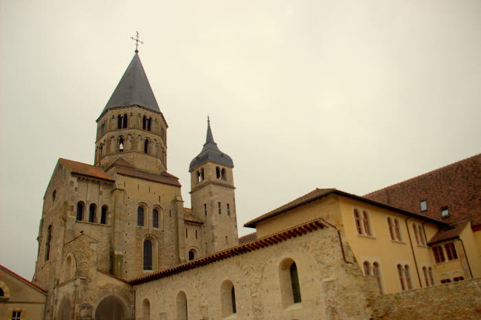 Cluny - die Reste der einst mchtigen Kathedrale