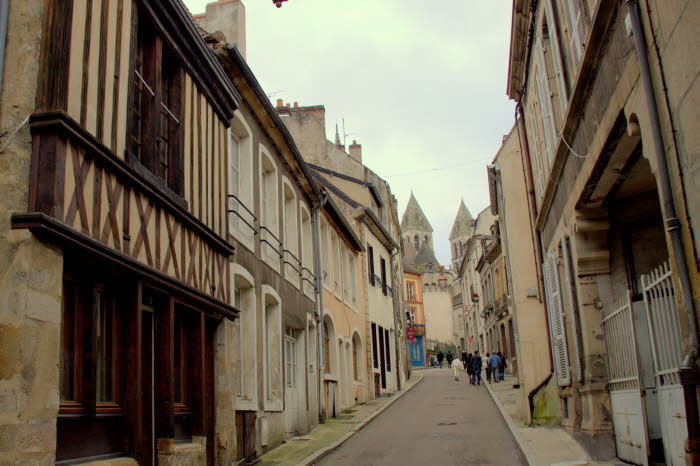 Autun - Blick auf die Kathedrale