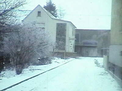 Blick aufs "alte" Haus 1976