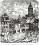 obere Gaugass nach Pulverturm Explosion1857