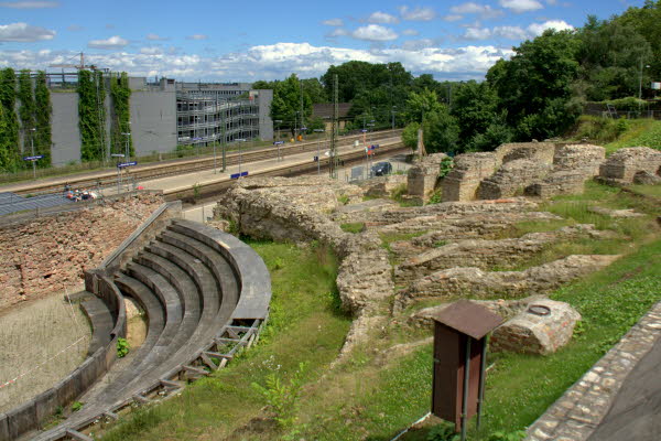 rmisches Theater - Blick gen Sden