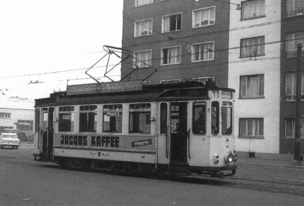 auf dem Weg ins Depot auf dem Kaiser-Wilhelm-Ring